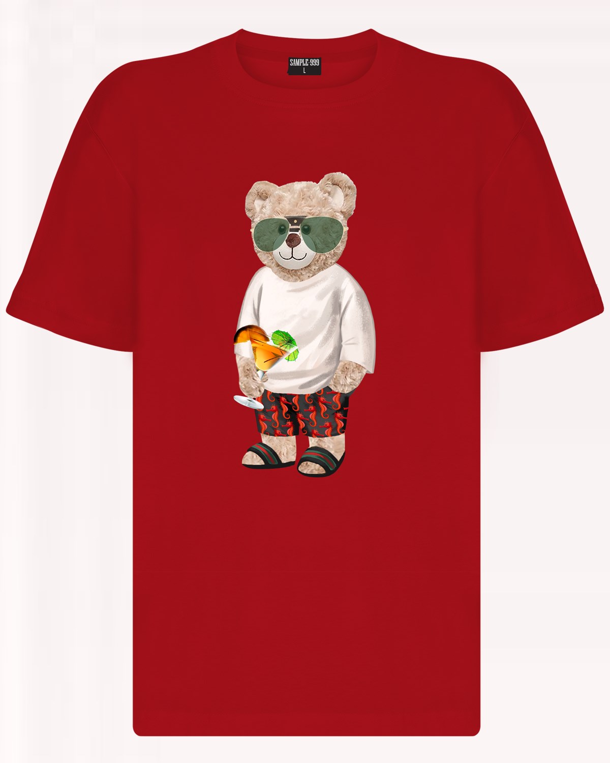 PRINTED TEDDY BEAR tshirt