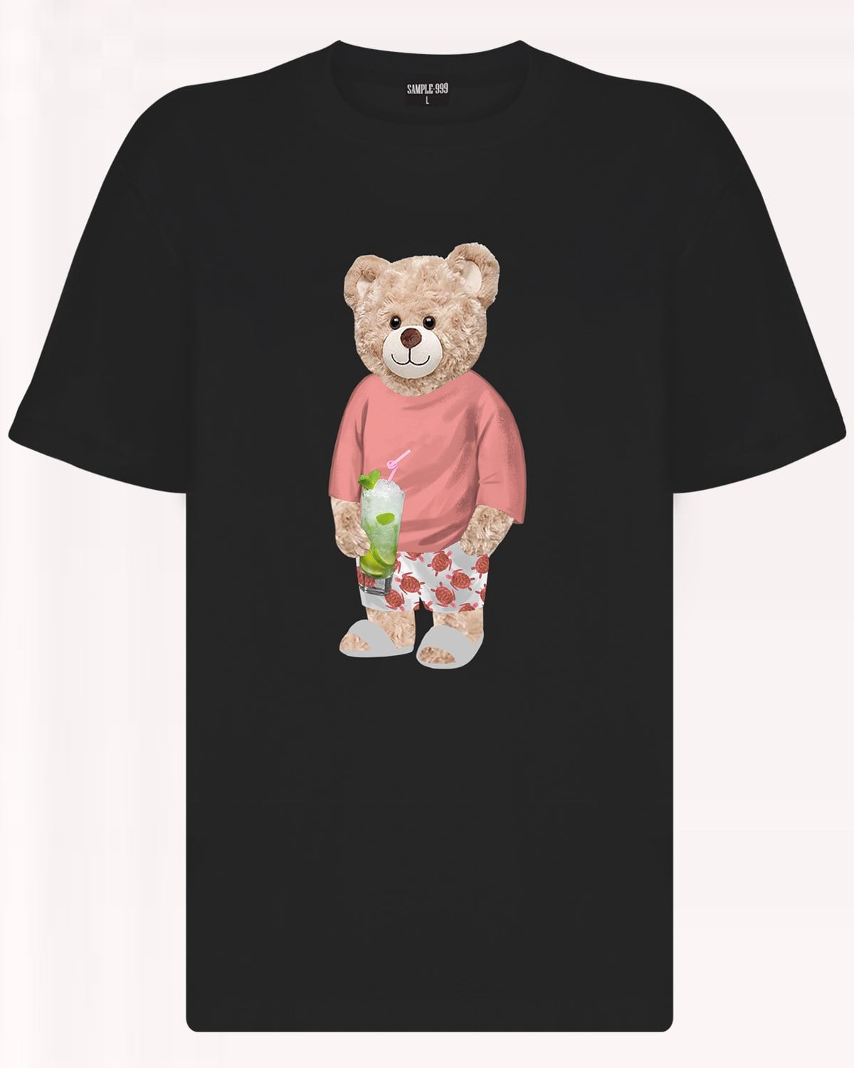 PRINTED TEDDY BEAR tshirt
