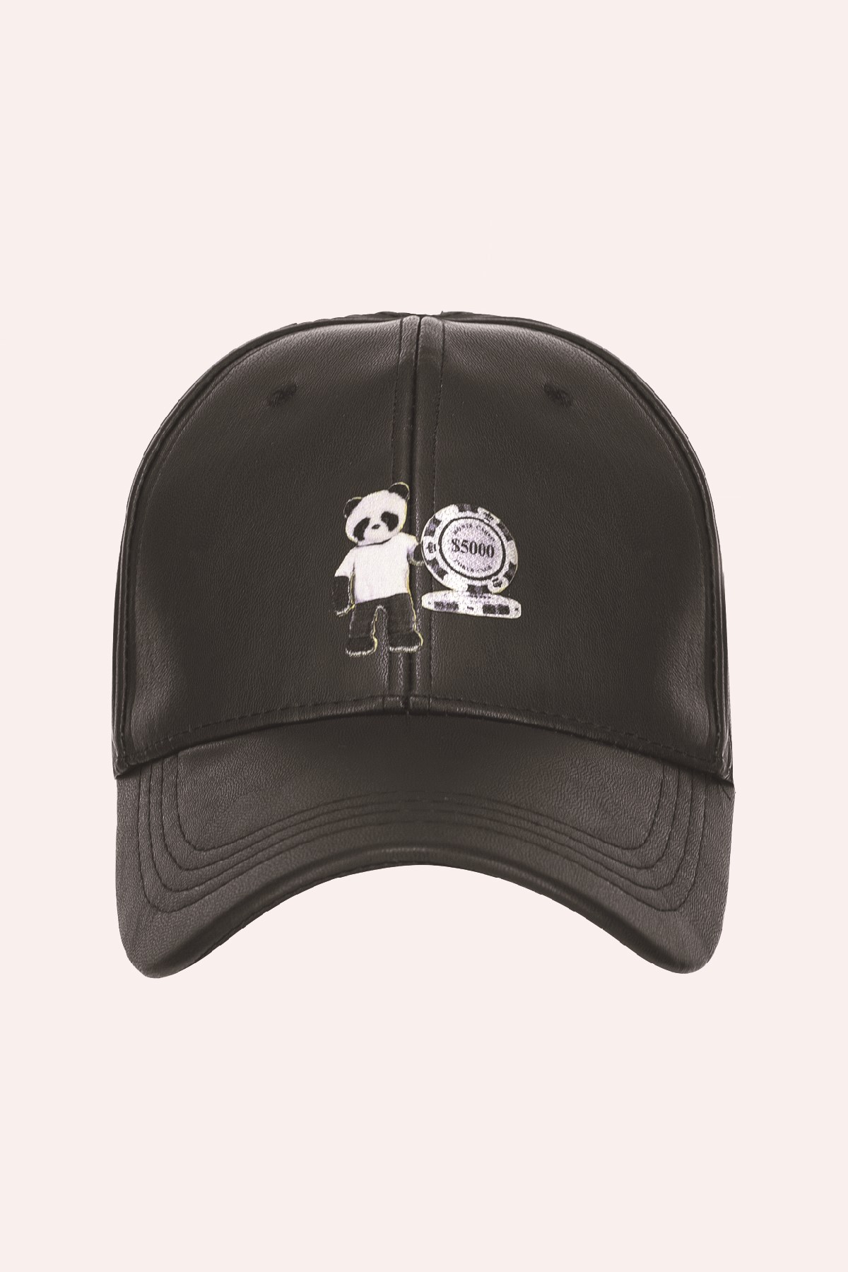 TEDDY BEAR PATCH baseball cap (black)