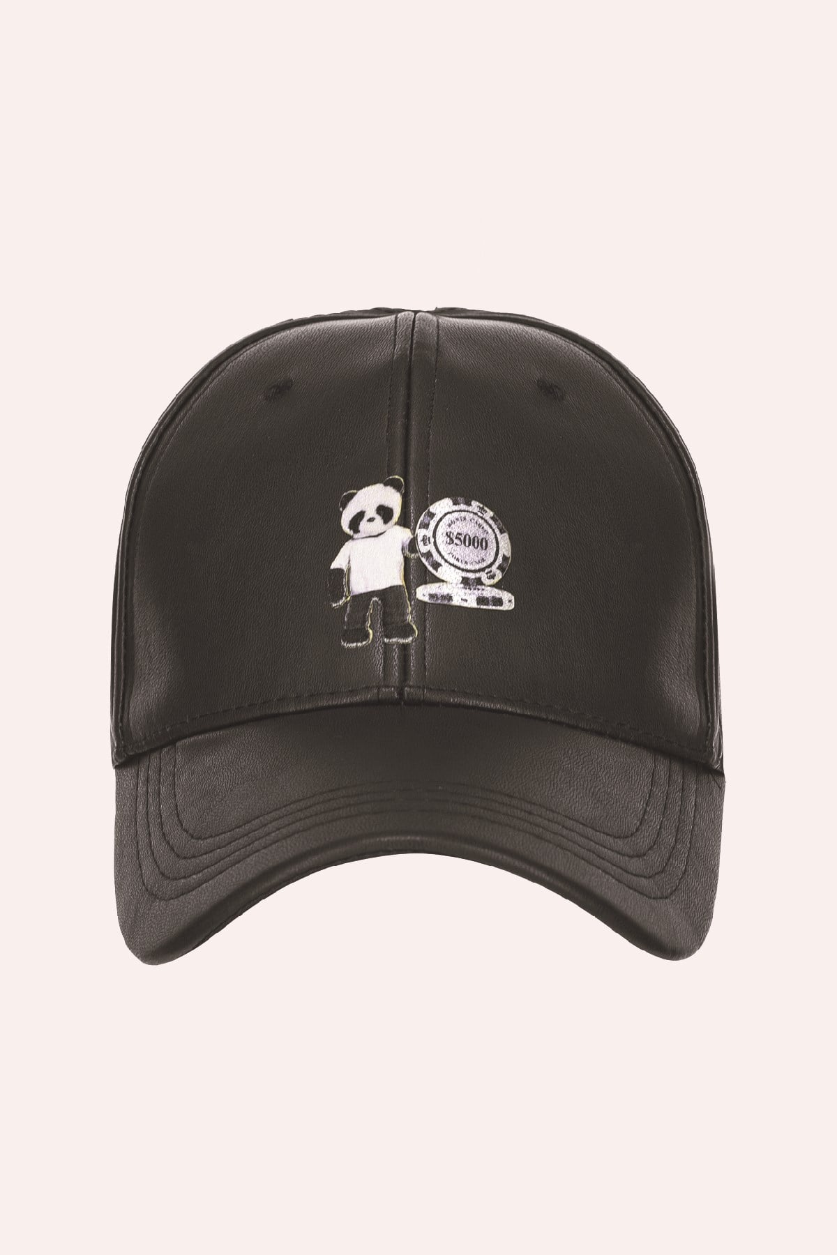 TEDDY BEAR PATCH baseball cap (black)