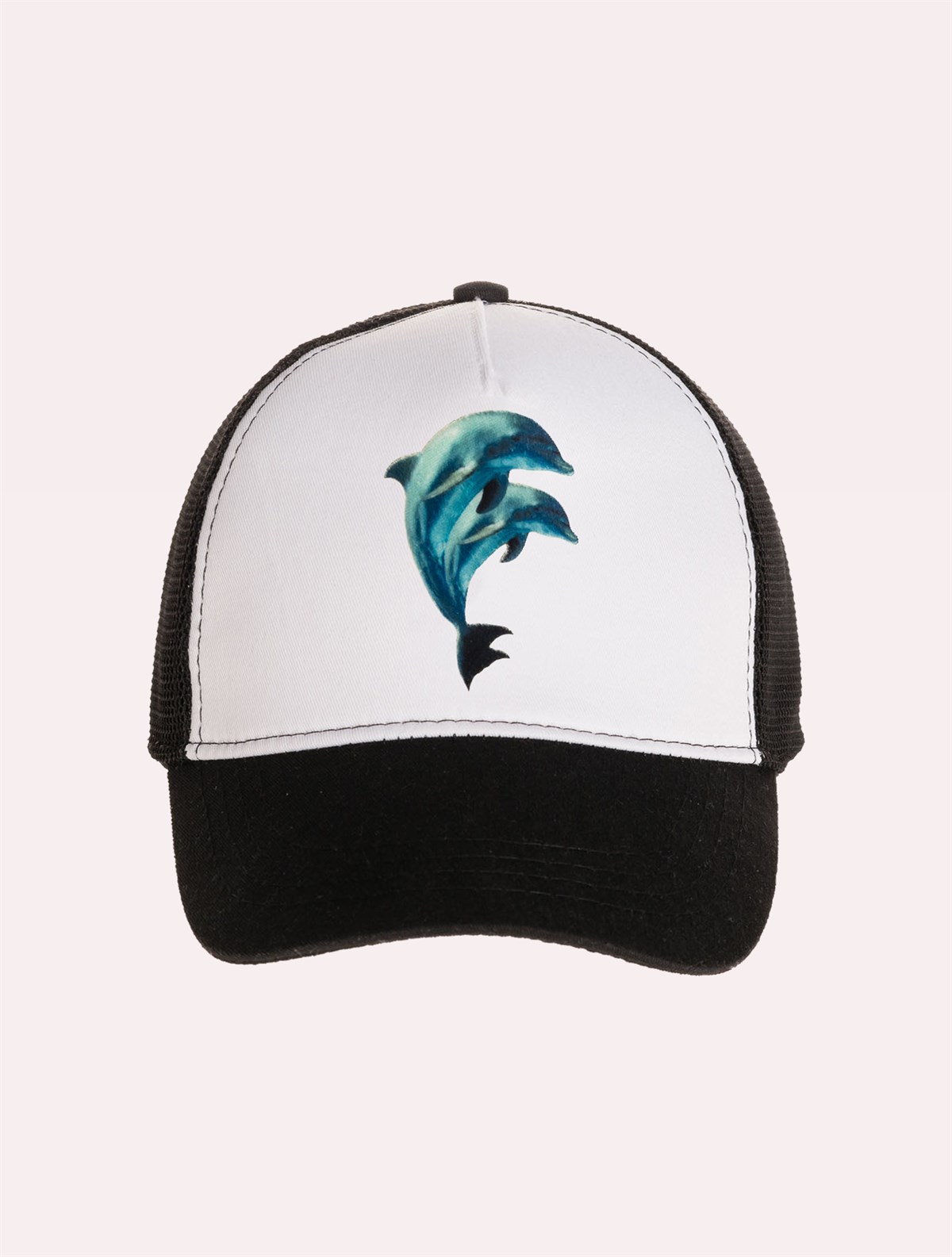 Velvet Dolphins Patch Hat