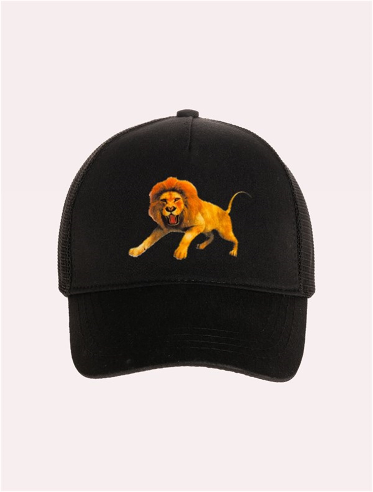 Velvet Lion Patch Hat