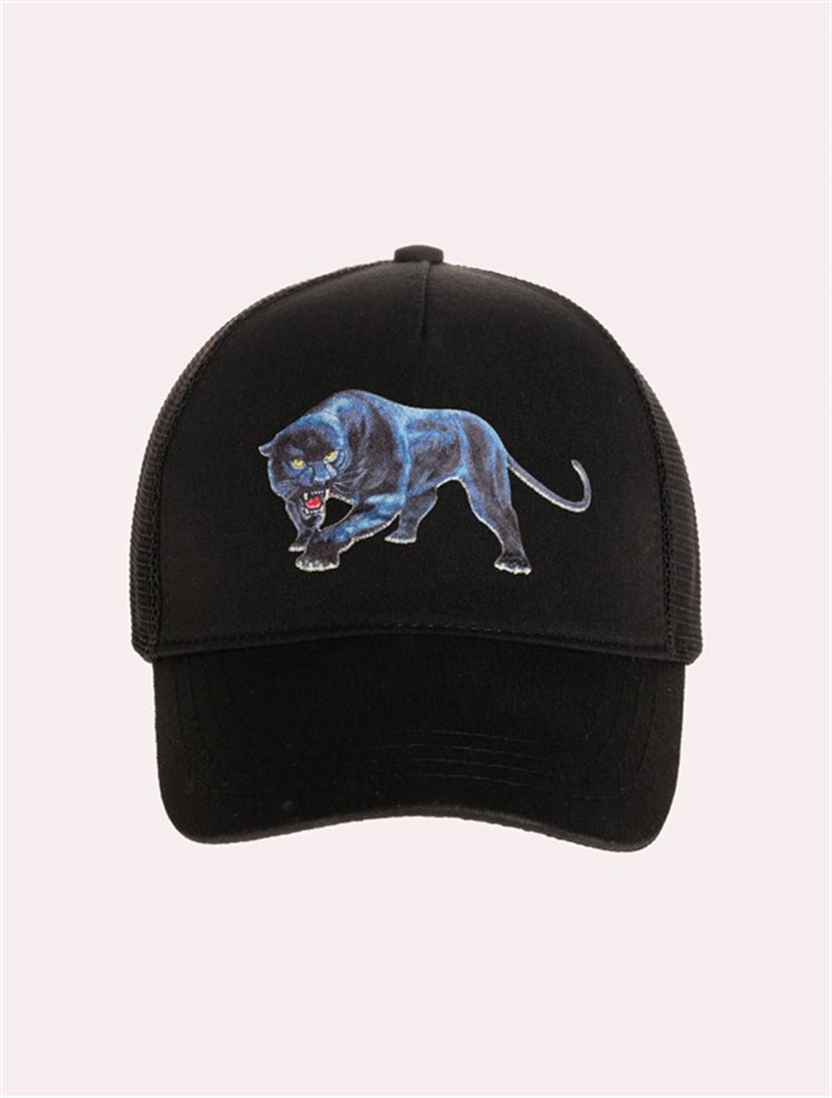 Velvet Panther Patch Hat