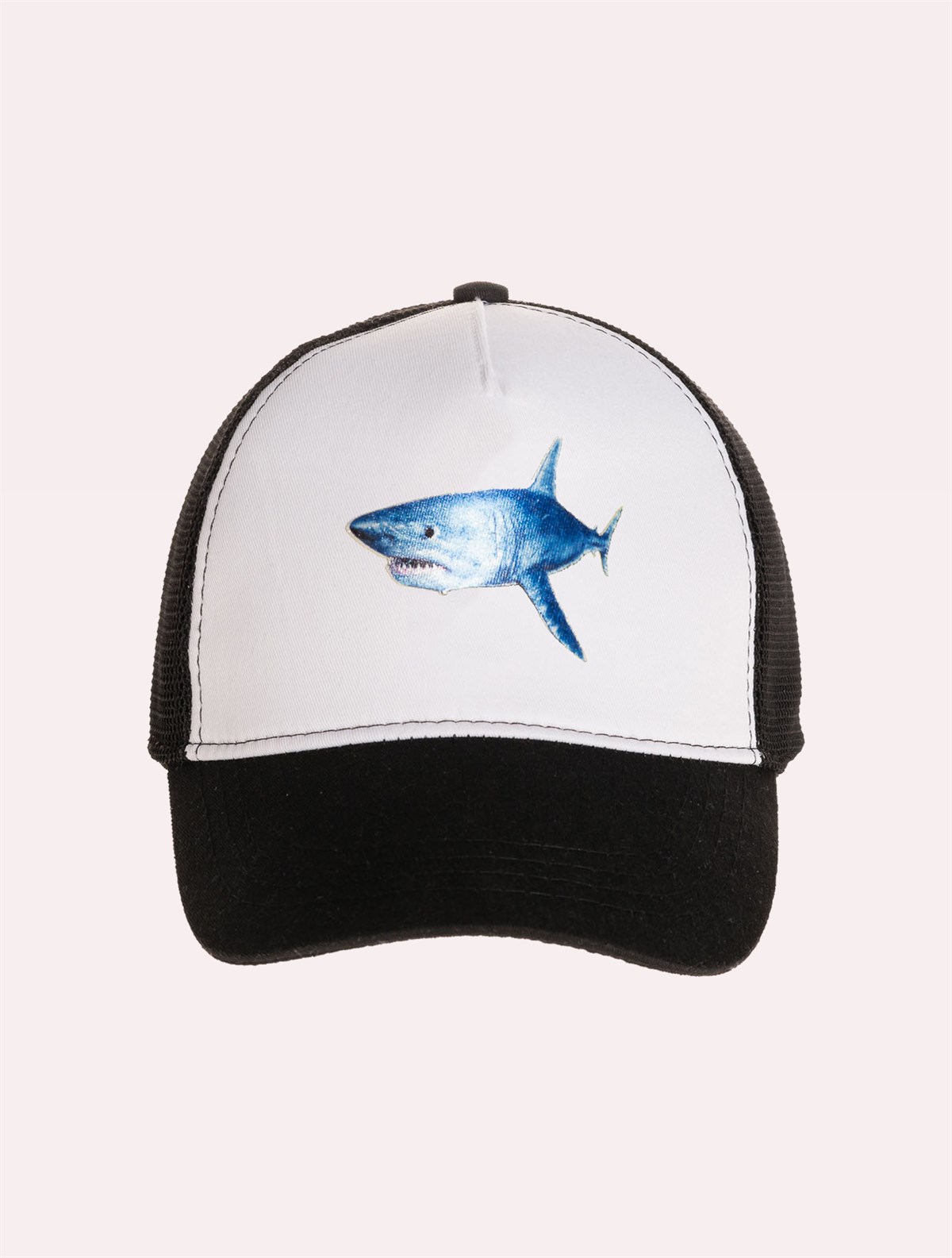 Velvet Shark Patch Hat