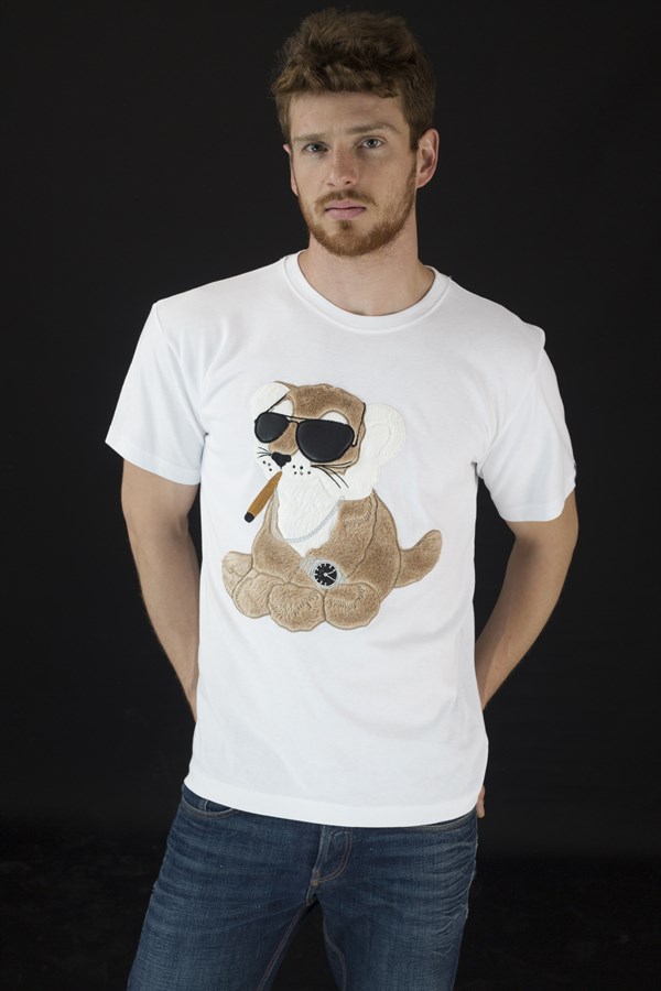 EMBROIDERED TİGER Tshirt