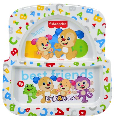 Fisher Price Bölmeli Mama Tabağı - Sevimli Ayıcık Figürlü