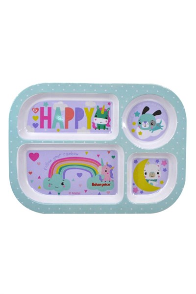 Fisher Price Fisher-price 4 Bölmeli Mama Tabağı