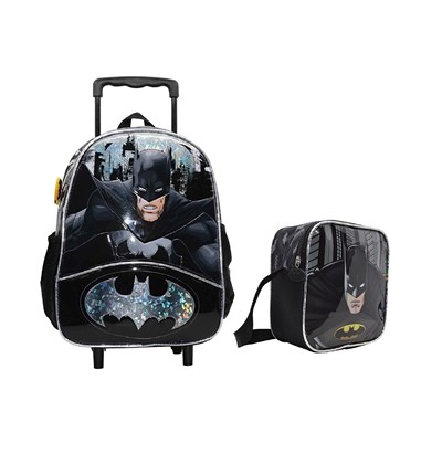 Batman Anaokulu Çekçek Çanta ve Beslenme Çantası Seti