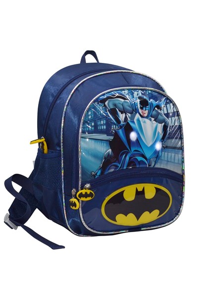 Batman-Famebag İlk ve Ortaöğretim Okul ve Günlük Sırt Çantası Işıklı Far Gözü-1213