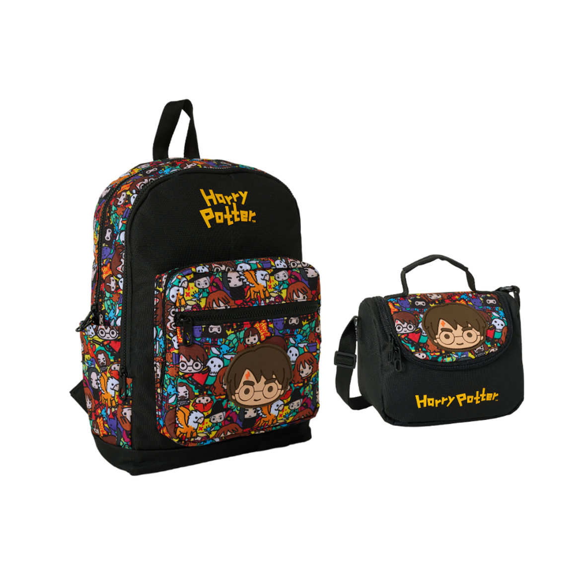 Famebag-Harry Potter İlk Ve Ortaöğretim Okul Çantası Ve Beslenme Çantası Seti