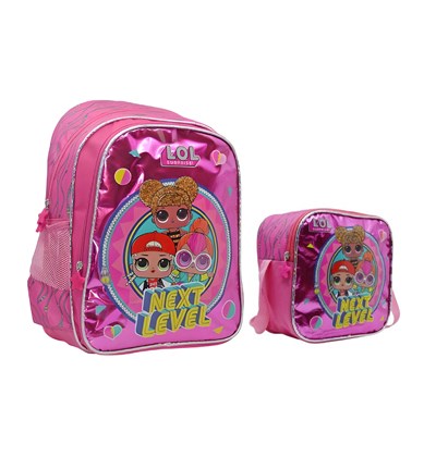 Famebag- Lol Omg  Okul Sırt Çantası ve Beslenme Çantası Seti