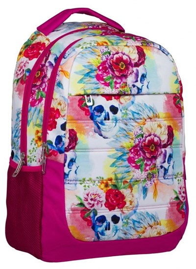 Famebag-Ümit Çanta-Gül Desenli Kız Çocuk Okul ve Sırt Çantası-131