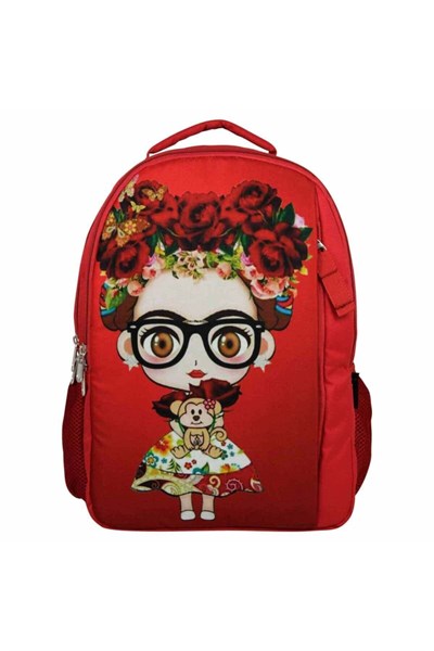 Famebag-Ümit Çanta Sevimli Kız Okul ve Sırt Çantası-244