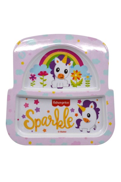 Fisher Price Bölmeli Mama Kasesi -Unicorn desenli