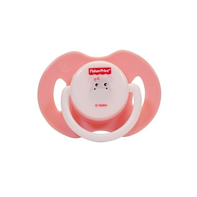 Fisher Price Plus 6 - 18 Aylık Silikon Emzik - Pembe