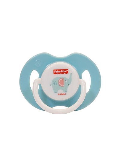 Fisher Price Plus Silikon Emzik - Mavi