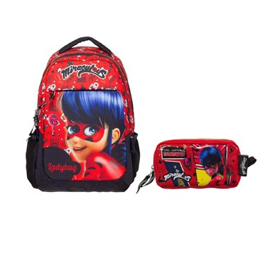 Miraculous-Famebag Okul Çantası Ve Kalem Kutusu -2226