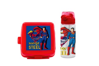 Superman Matara-Suluk ve Beslenme Kutusu-1556