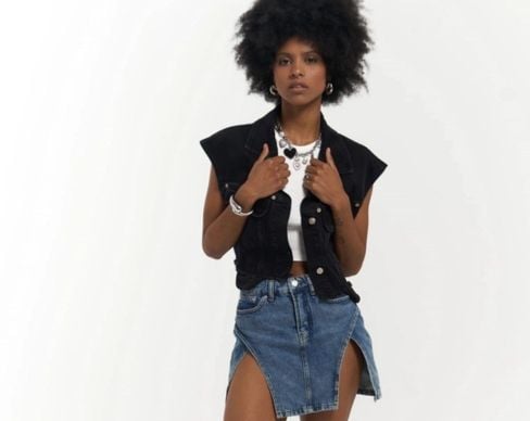 denim etek
