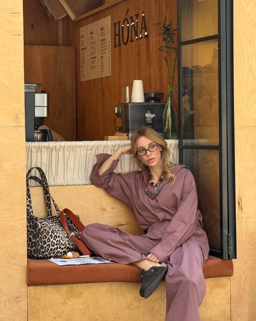 Mirabella Açık Bordo Gömlek Pantolon Takım