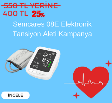 Semcares 08E Elektronik Tansiyon Aleti