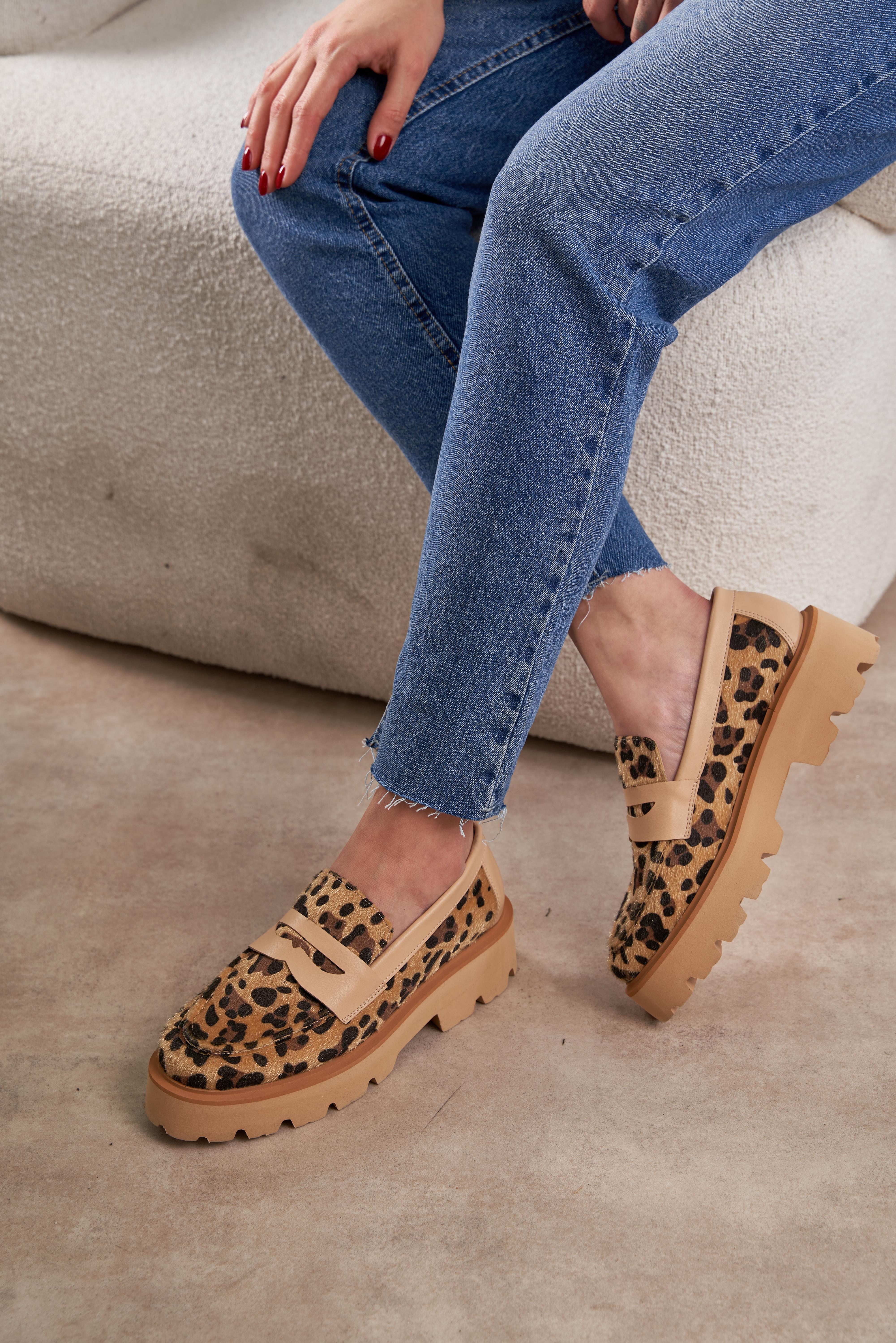 Mia Makosen Ayakkabı Leopar