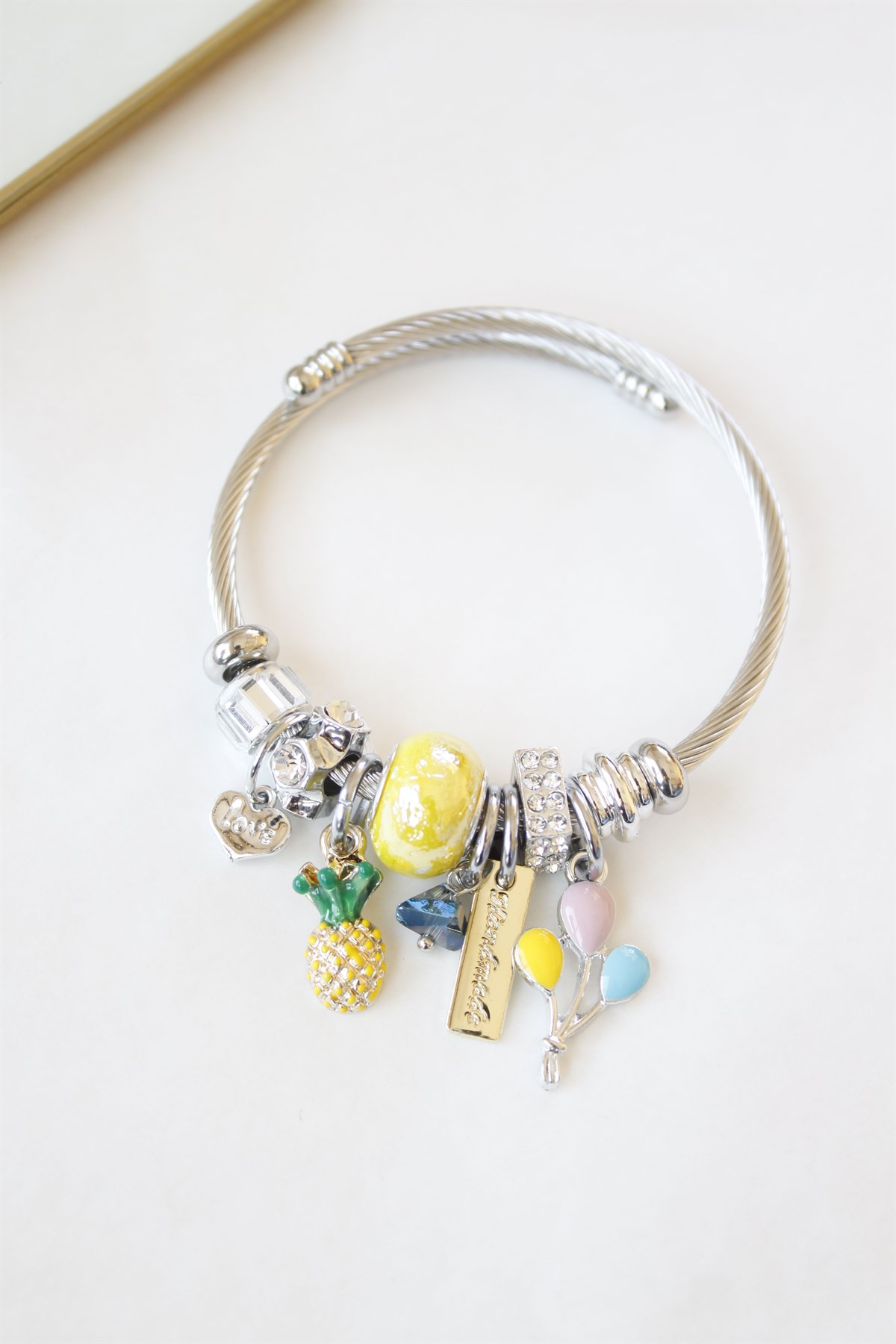 Balon Detaylı Pandora Charm Bileklik 