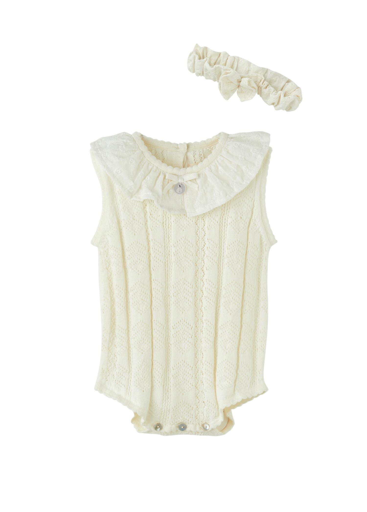 BRODE YAKALI TRİKO SALOPET