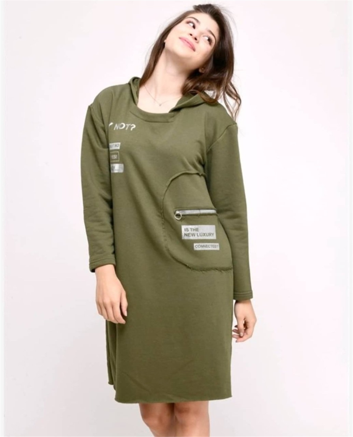 İthal Sweat Tunik