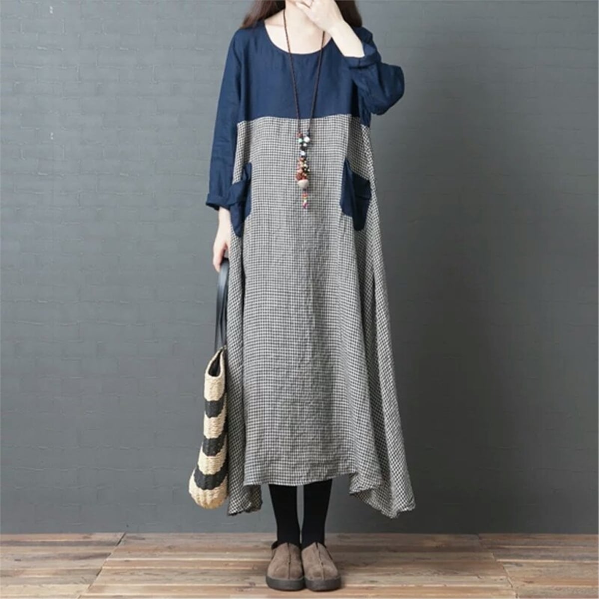 İthal Vintage Elbise