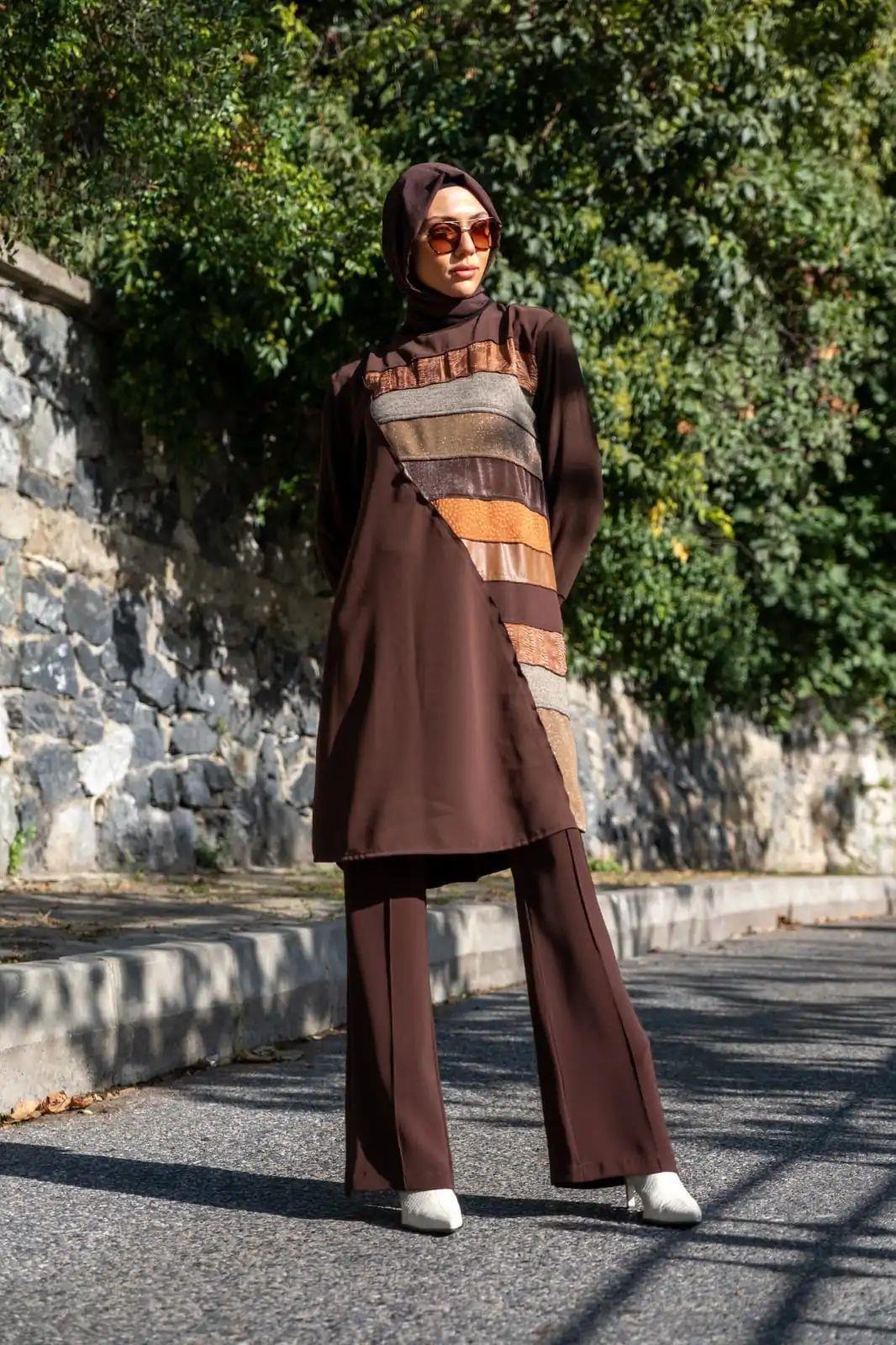 Red Show Tunik - KAHVE