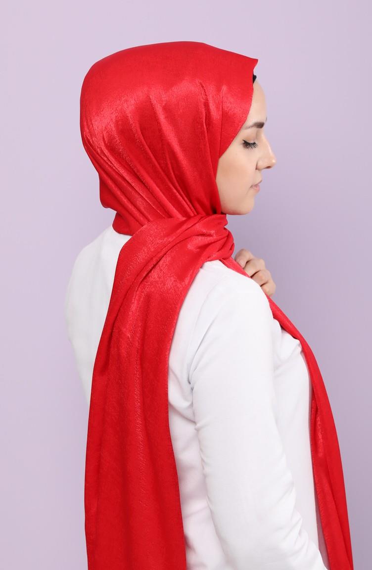 Silk Home Bambu İpeği Şal - Kırmızı