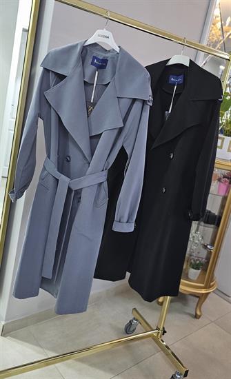 Oversize Gabardin Trench