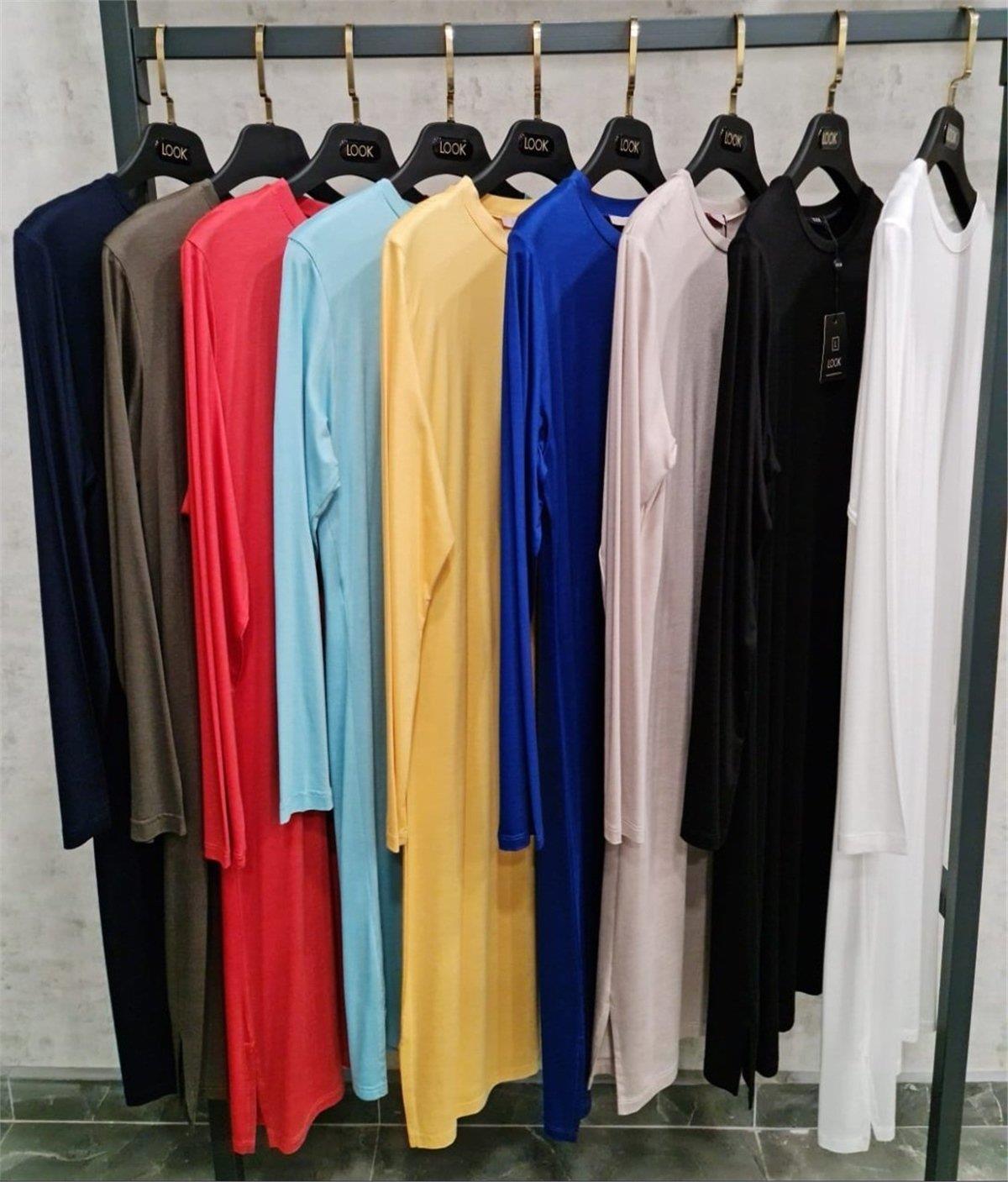 100 cm 1.Kalite İpek Penye İçlik Tunik - ADET