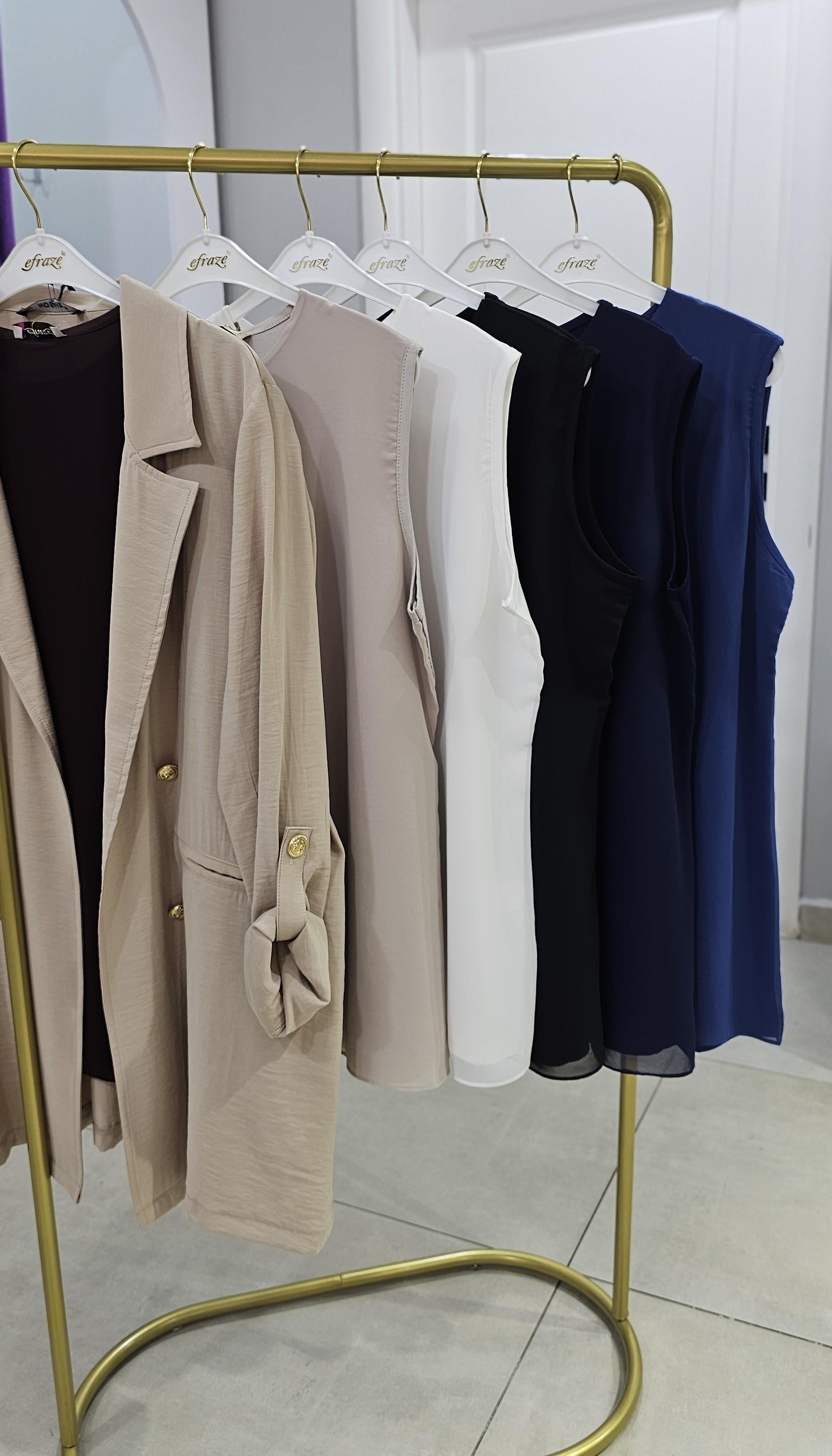 70 cm. Önü Şifon Detaylı Kısa İpek Penye İçlik - Adet