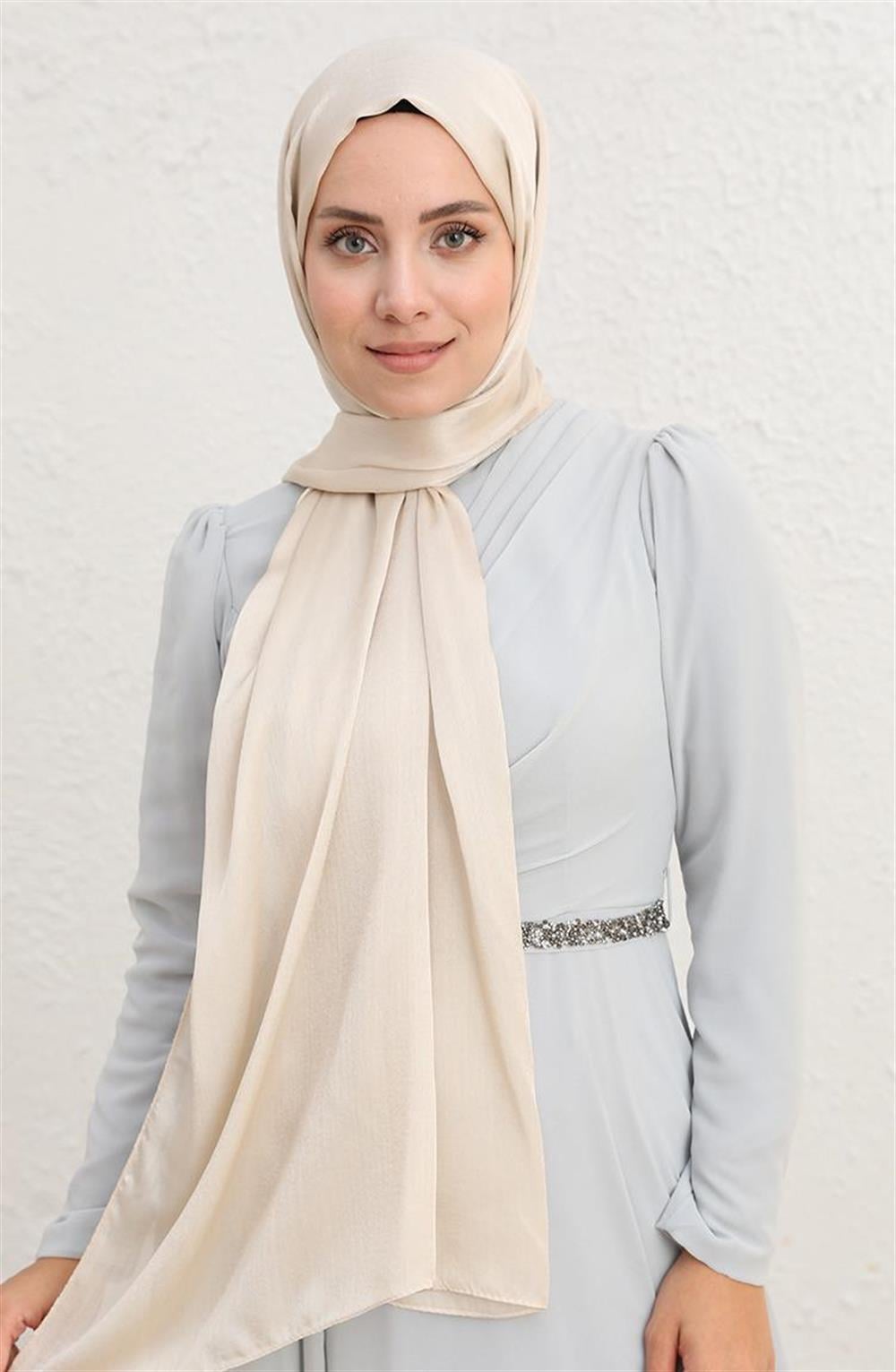 Abiye Şal - Bej