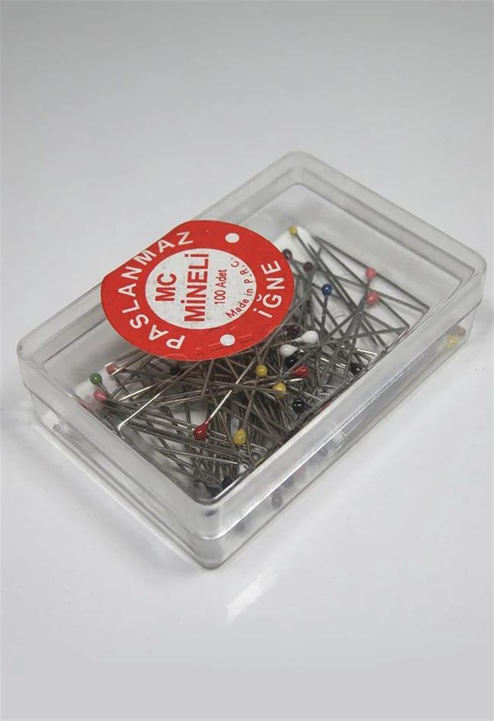 Paslanmaz Toplu İğne 100'lü - Kutu