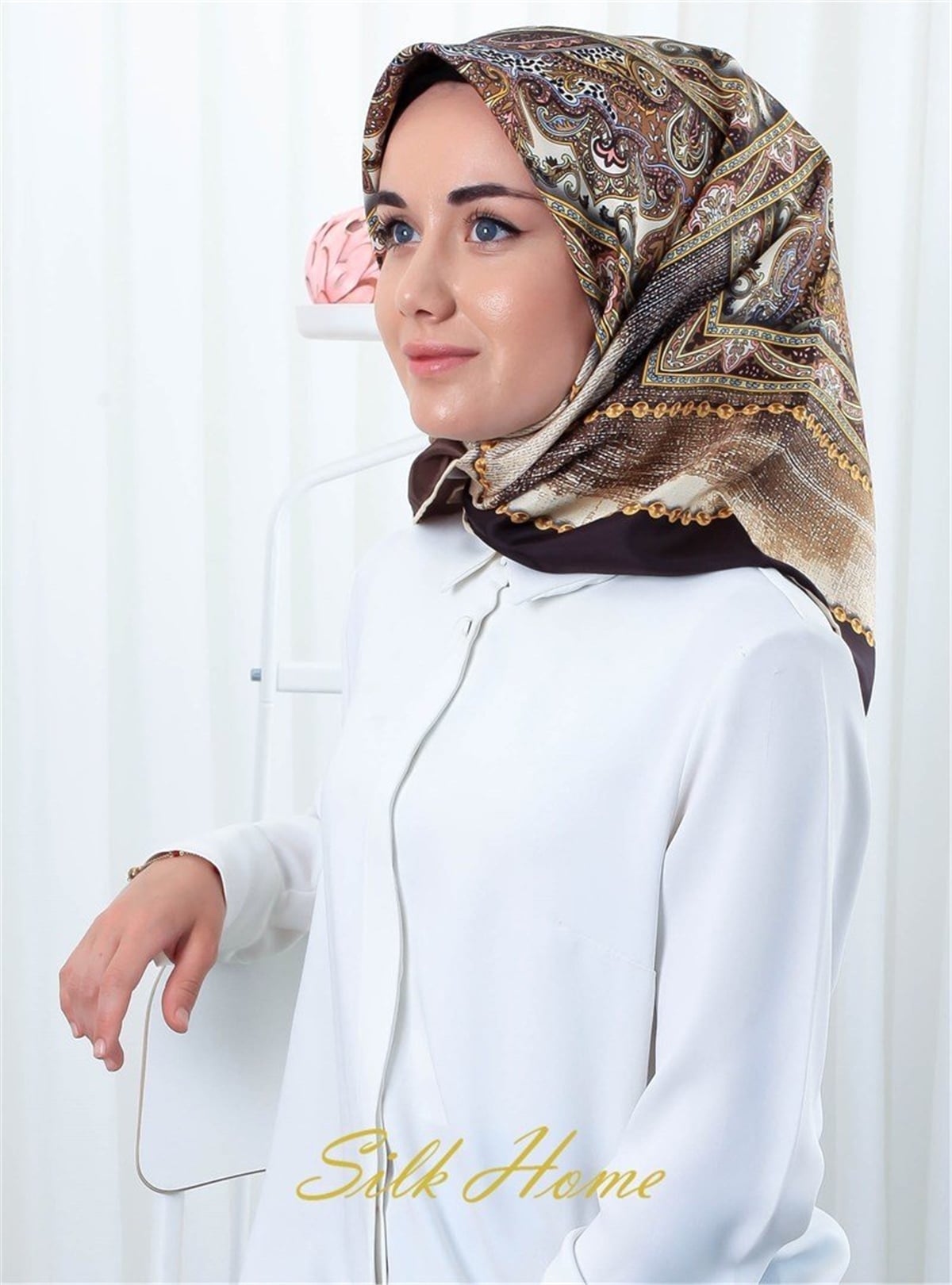 Silk Home %100 Twill İpek Eşarp
