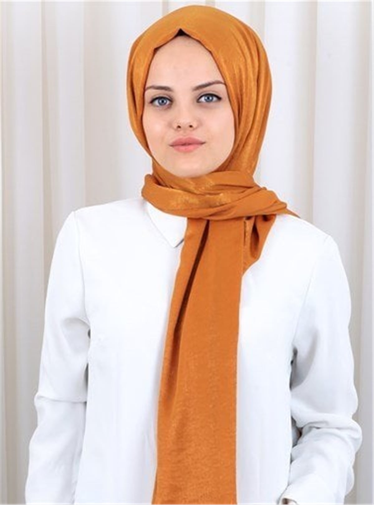 Silk Home Bambu İpeği Şal - Hardal