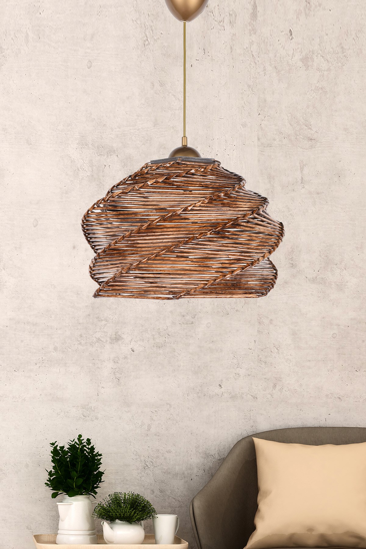 MUYİKA Ruche Eskitme Avize