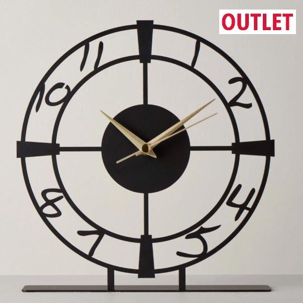 MUYİKA Outlet Quan Metal Masa Saati 22x24cm
