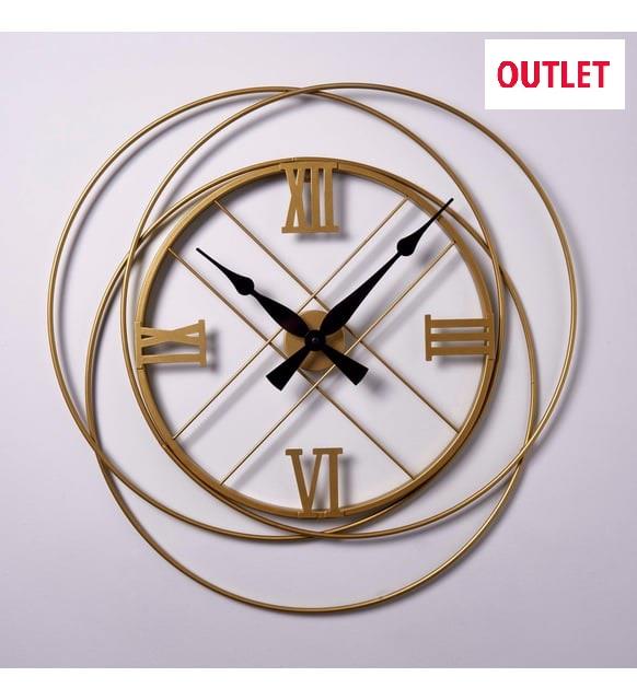 MUYİKA Outlet Ste Metal Duvar Saati 70x70cm