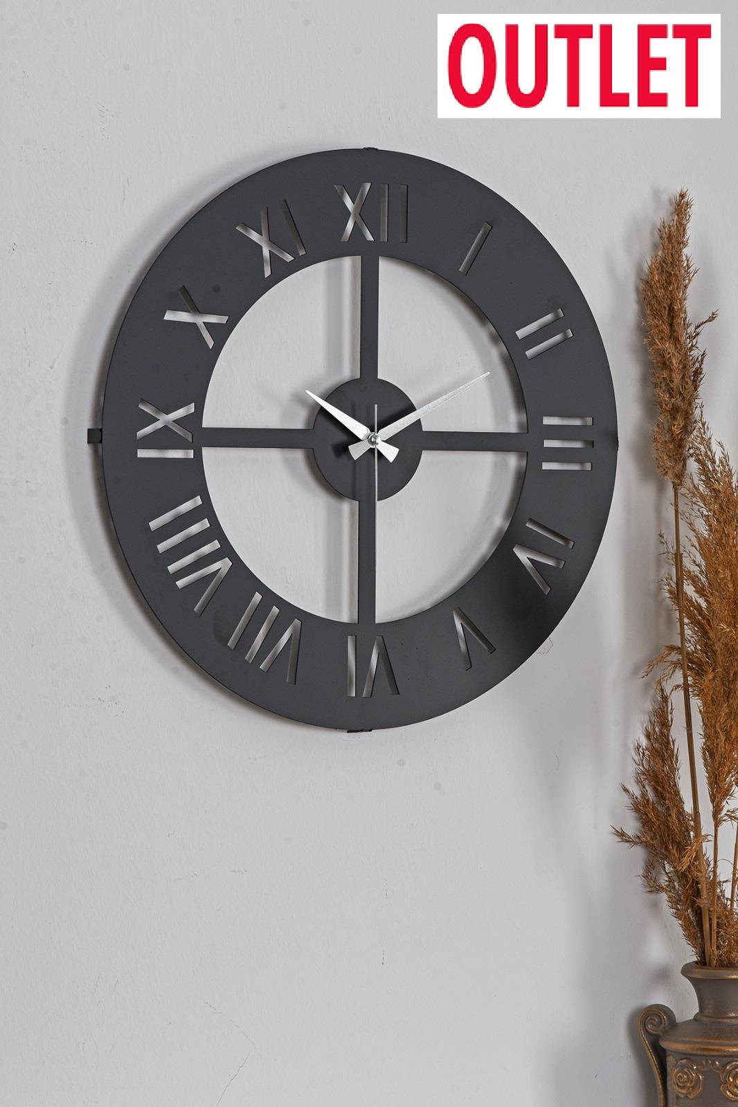 OUTLET Metal Duvar Saati Nullo 50cm