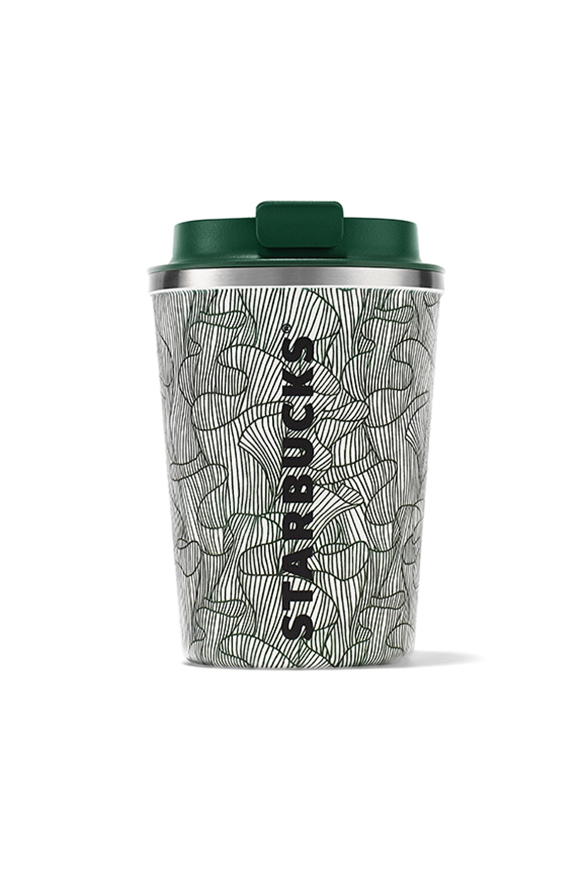 Starbucks® Paslanmaz Çelik Dalga Desenli Termos 355 ml
