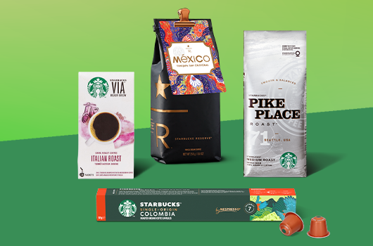 Tüm Çekirdek, Kapsül ve Starbucks VIA Kahvelerde 3 Al 2 Öde