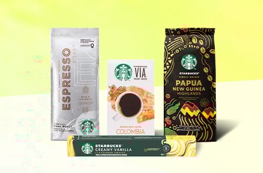 Tüm Çekirdek, Kapsül ve Starbucks VIA™ Kahvelerde 2.ye %50 Az Öde!