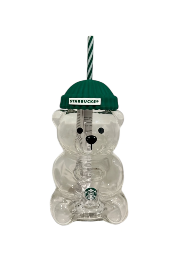 Starbucks® Bearista Ayıcık Şekilli Cam Termos - 591 ml - 11186258