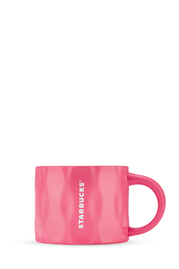 Starbucks® Dalgalı Frambuaz Renkli Sermik Kupa - 355ml - 11182305