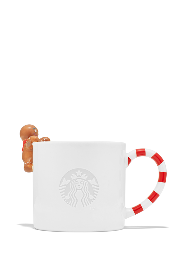 Starbucks® Gingerbread Figürlü Kupa - Beyaz - 355 ml - 11174813