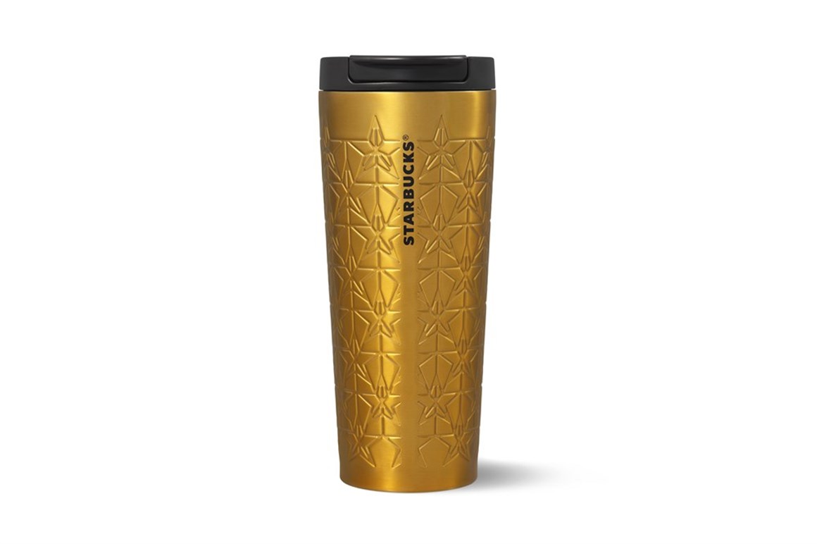 Starbucks® Gold Yıldızlı Çelik Termos - 473 ml - 11137140